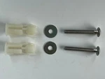 Toilet Seat 1.5 Inch Expansion Screws Set Of 2 Includes Washers. Fixed Price $13.88.