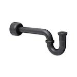 Signature Hardware SH362MB 1-1/4" P-trap With High Box Flange,matte Black *read*. Fixed Price $59.99.