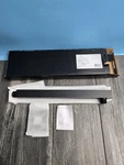 Signature Hardware Fundamental 12" Wall-mount Shower Arm/flange SHRSA120SMB. Fixed Price $59.00.
