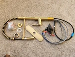Anzi KF-AZ303BG Touchless Kitchen Faucet In Brushed Gold. Fixed Price $50.00.