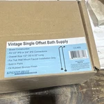Kingston Brass CC465 Vintage Single Offset Bath Supply Oil Rubbed Bronze 22IN. Fixed Price $38.40.