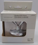 Oakbrook Collection Double Robe Hook Polished Chrome Zinc 2 30 Lb. Fixed Price $20.00.
