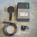 Hansgrohe Pulsify Select 105 3-JET Handshower Set Chrome Open Box 04918000. Fixed Price $130.00.