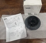 Kohler K-9135-BL Clearflo Round Tile-in Shower Drain Matte Black Open Box. Fixed Price $39.99.