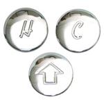 Thrifco 4401593 Price Pfister Windsor Faucet Handle Button Set - 80682. Fixed Price $5.13.