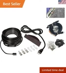Frost King 160FT Automatic Roof Heating Cable Kit - Prevent Ice Damage Stylishly. Fixed Price $194.99.