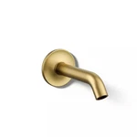 Kohler Purist Wall-mount Bath Spout Vibrant Brushed Moderne Brass 14426-2MB. Fixed Price $311.56.