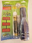 Drain King VIP1 Unclogging With Kitchen Sink Crossbar Adapter, To 2. Fixed Price $18.95.