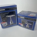 Moen Decorator Series Pedestal Toothbrush & Soap Holder Chrome Solid Brass. Fixed Price $17.95.