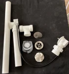 Kohler Cable Bath Drain Vibrant Brushed Nickel Clearflo 7213-BN. Fixed Price $119.99.