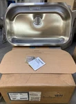 Moen G18165 Gauge, Undermount 1-COMPT. 31"X18"X9" Dp Stainless Steel Sink. Fixed Price $222.49.