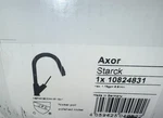 Axor Starck 10824831 Pullout Spray Prep/bar Sink Kitchen Faucet Polished Nickel. Fixed Price $615.60.