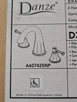 Danze Brandywood Tub Faucet Trim Only D314668BNT Brushednickel "customer Return". Fixed Price $30.00.