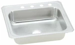 New Elkay Celebrity 7" X 22" Single Bowl Stainless Steel Kitchen Sink CR31224. Fixed Price $147.00.