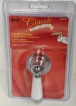 **new** Danco Chrome White Porcelain Universal Lever Handle 46010 Sink. Fixed Price $10.90.
