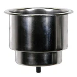 Whitecap Flush Cupholder W/drain 302 Stainless Steel S-3511C. Fixed Price $45.95.