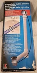Keeney Complete Cable Driven Bath Drain New 1.5 Sch 40 Plastic Brushed Nickel. Fixed Price $69.99.