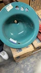 Kohler K-2910 18" Round Radiant Self-rimming Bathroom Sink, Jade Green. Fixed Price $499.00.
