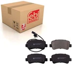 Rear Brake Pads Movano Set Kit Fits Vauxhall 44 06 033 21R Febi 16843. Fixed Price $41.84.
