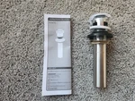 Speakman S-3470 Push Pop-up Drain, Polished Chrome. Fixed Price $19.00.