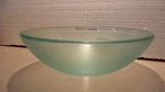 New** Kraus Frosted Glass Vessel Sink With Chrome Pop-up Drain And Mounting Ring. Fixed Price $75.14.