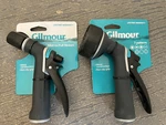 Set Of 2 Gilmour Nozzles Metal Construction Non Slip Grip. Fixed Price $35.99.
