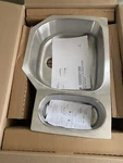 Elkay Lustertone Undermount Stainless Steel 31.5 Double Bowl Sink ELUH3221L Bent. Fixed Price $70.00.