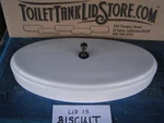 Kohler 85352 Toilet Tank Lid With Pull Lever Included Biscuit 5C. Fixed Price $98.00.