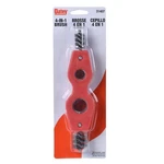 Oatey 31407 Steel Bristle Polystyrene Handle 4-IN-1 Brush 1/2 & 3/4 In.. Fixed Price $15.59.