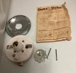 Vintage Plumbing Nos 600 Series Delta Single Handle Shower Valve 636. Fixed Price $250.00.