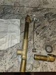 Vintage Sears Antique Brass Bath/tub Waste Drain Overflow 586.202390 Missing. Fixed Price $116.99.