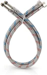 Midanya 32-INCH Long Faucet Connector, Braided Stainless Steel Supply Hose 3/8-I. Fixed Price $16.88.