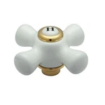 Kingston Brass KSH3222PXH Hot Porcelain Cross Handle (d Type), Polished. Fixed Price $30.00.