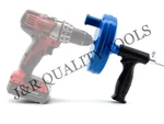 25 Ft. Drain Cleaner With Drill Attachment Pipe Plumbing Snake Clog Sink Toilet. Fixed Price $24.95.
