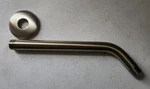 Hansgrohe 04186823 Standard 9" Shower Arm With Escutcheon Plate, Brushed Nickel. Fixed Price $49.97.