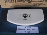 Toto 413M Dualmax Toilet Tank Lid Sedona Beige Push Button & Rods Included 7D. Fixed Price $79.00.