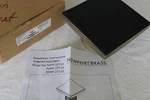 Newport Brass 277-02 6" Square Shower Drain Throat For Use W/nb Trim Strainers. Fixed Price $74.24.