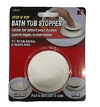 Pack! Keeney N' Pop Rubber Bath Stopper 1-1/2" For Tub,kitchen, Sink. Fixed Price $10.99.