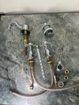 Kohler K-108-3-CP Antique Widespread Lavatory Faucet, Polished Chrome Used. Fixed Price $299.99.