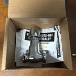 Central Brass 0336-N2-1/2 Chrome Slow-close Straight Stop. Fixed Price $40.00.