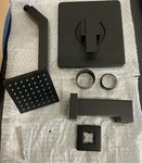 Huntington Brass Shower Trim Kit Matt Black Finish P6382049 H7. Fixed Price $99.99.