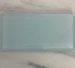Ann Sacks Lucian Glossy Azure 3X6 Glass Subway Tiles/ 12355-03. Box Of 32.. Fixed Price $347.74.