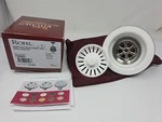 Rohl 735WH Basket White RAL9010 Screw 61MM Manual Operation Strainer #1945.251. Fixed Price $69.98.