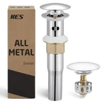 Kes All Metal Bathroom Sink Drain With Strainer Basket Hair Catcher Anti Clog Po. Fixed Price $18.00.