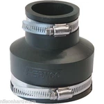 (10)-FLEXIBLE Fernco Rubber 3"X1 1/2" Pvc Plastic Sewer Pipe Connector Coupling. Fixed Price $99.95.