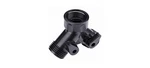 Raindrip R616CT Y-connector, 3/4 X In, Female Male, Plastic. Fixed Price $6.55.