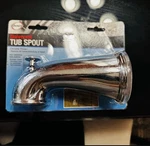 Danco 10315 6" Chrome Tub Spout With Diverter. Fixed Price $50.62.
