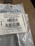 Brasstech 432 /26D Satin Chrome 3/8" O.d. X 20" Bullnose Rigid Supply Tube. Fixed Price $9.80.