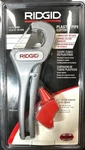 Ridgid 23493 #PC-1375 Single Stroke Plastic Pipe Tubing Cutter, 1/8"- 1-3/8". Fixed Price $25.00.