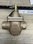 New In Box Watts 1156F 1/2" Threaded Iron Pressure Regulator 0386425. Fixed Price $100.00.